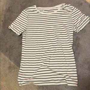 stripped tee